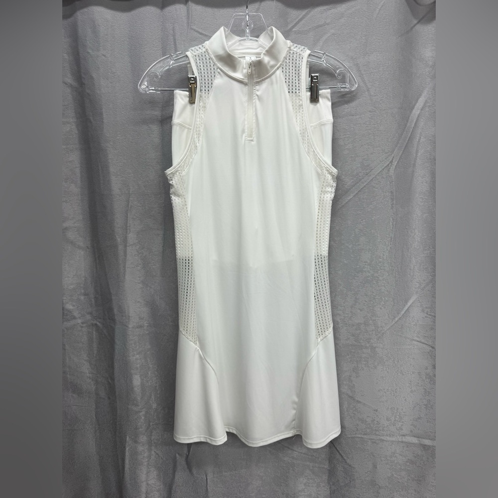 HALARA White Sleeveless Swim Coverup